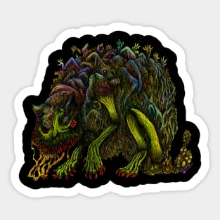 The Wolf named Pandemonium, Harbinger of Change, Sticker